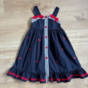 Good Lad Navy and Red Kids Dress